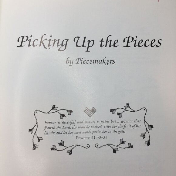 Picking up the Pieces Piecemakers Quilt Patterns Designs Instructions Paperback - Picture 3 of 11